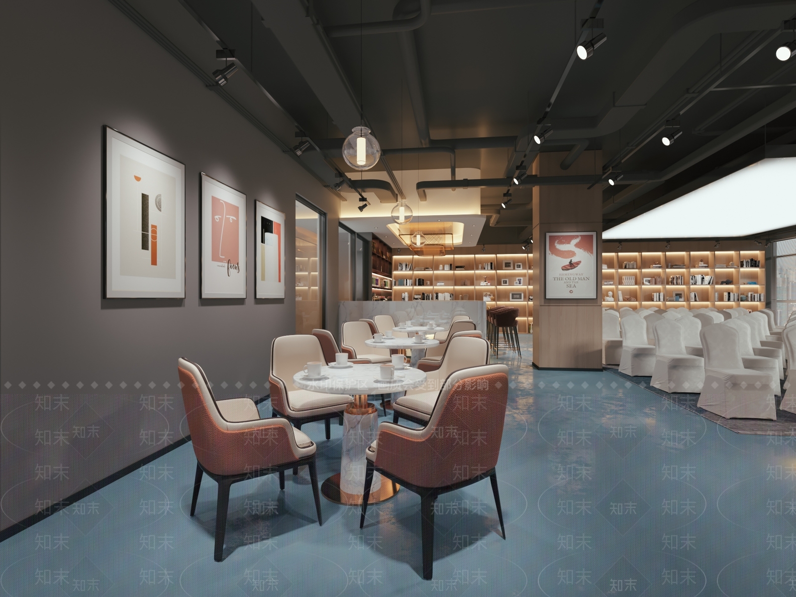 现代报告厅3D模型下载【ID:1151830393】