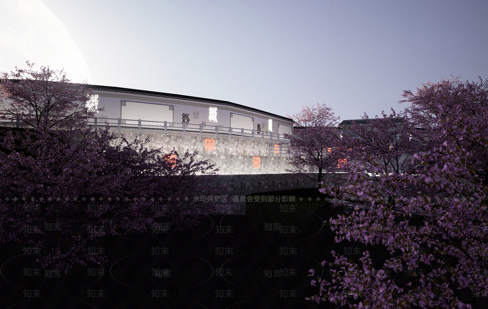 现代山地文化公园SU模型下载【ID:1151841675】
