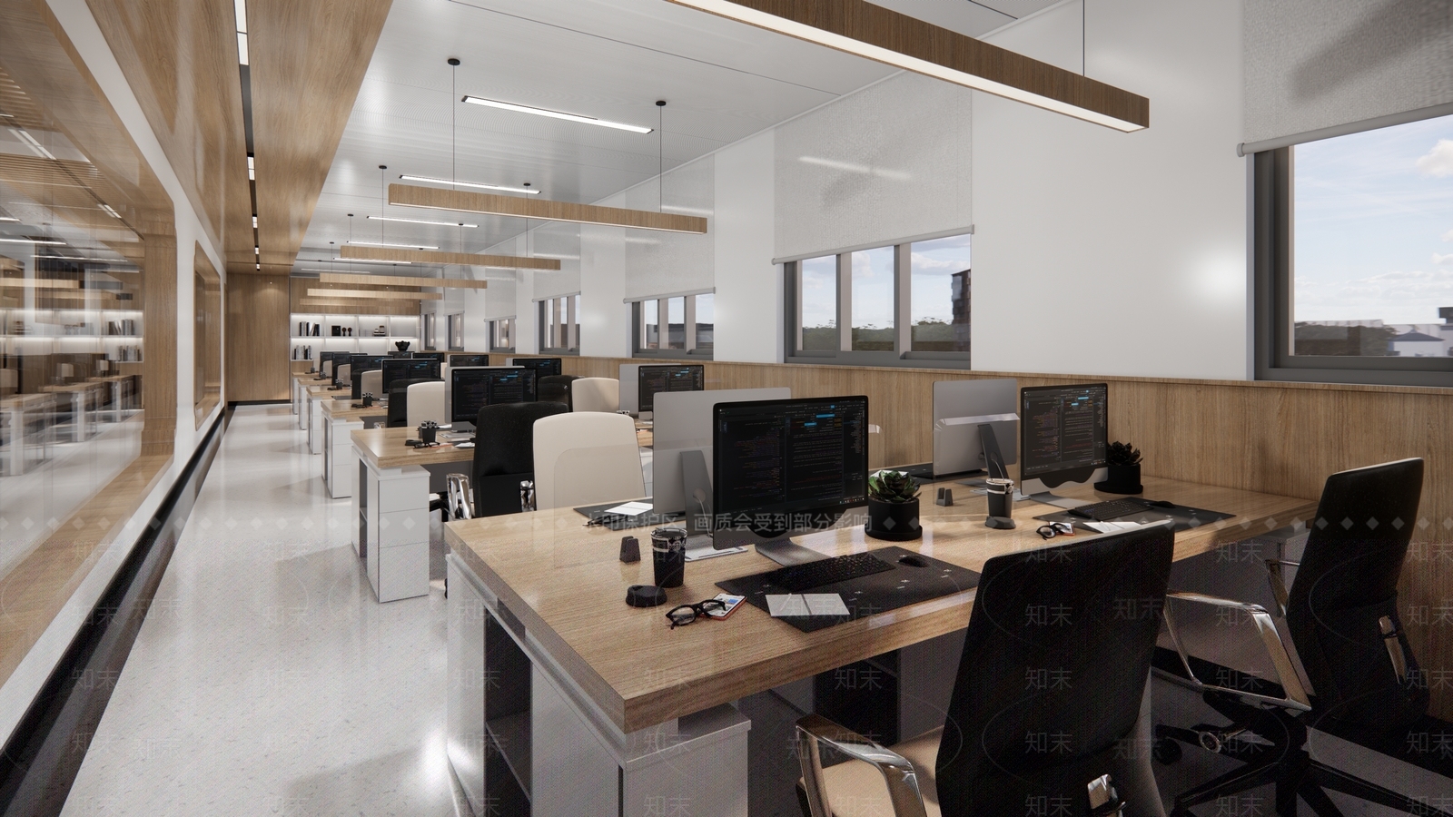 现代学校教室SU模型下载【ID:1151866330】