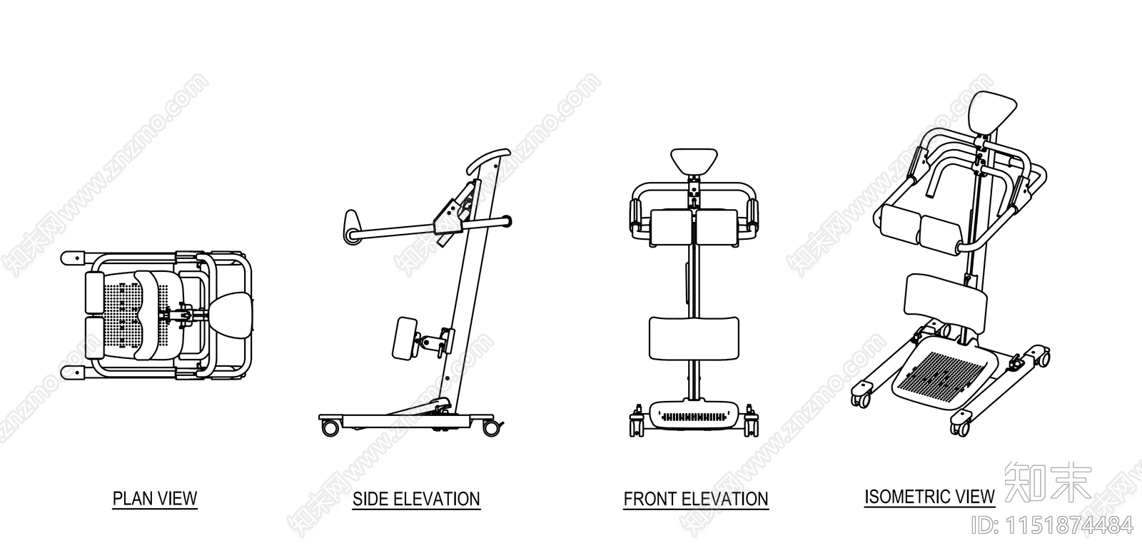 手动传送辅助设备施工图下载【ID:1151874484】