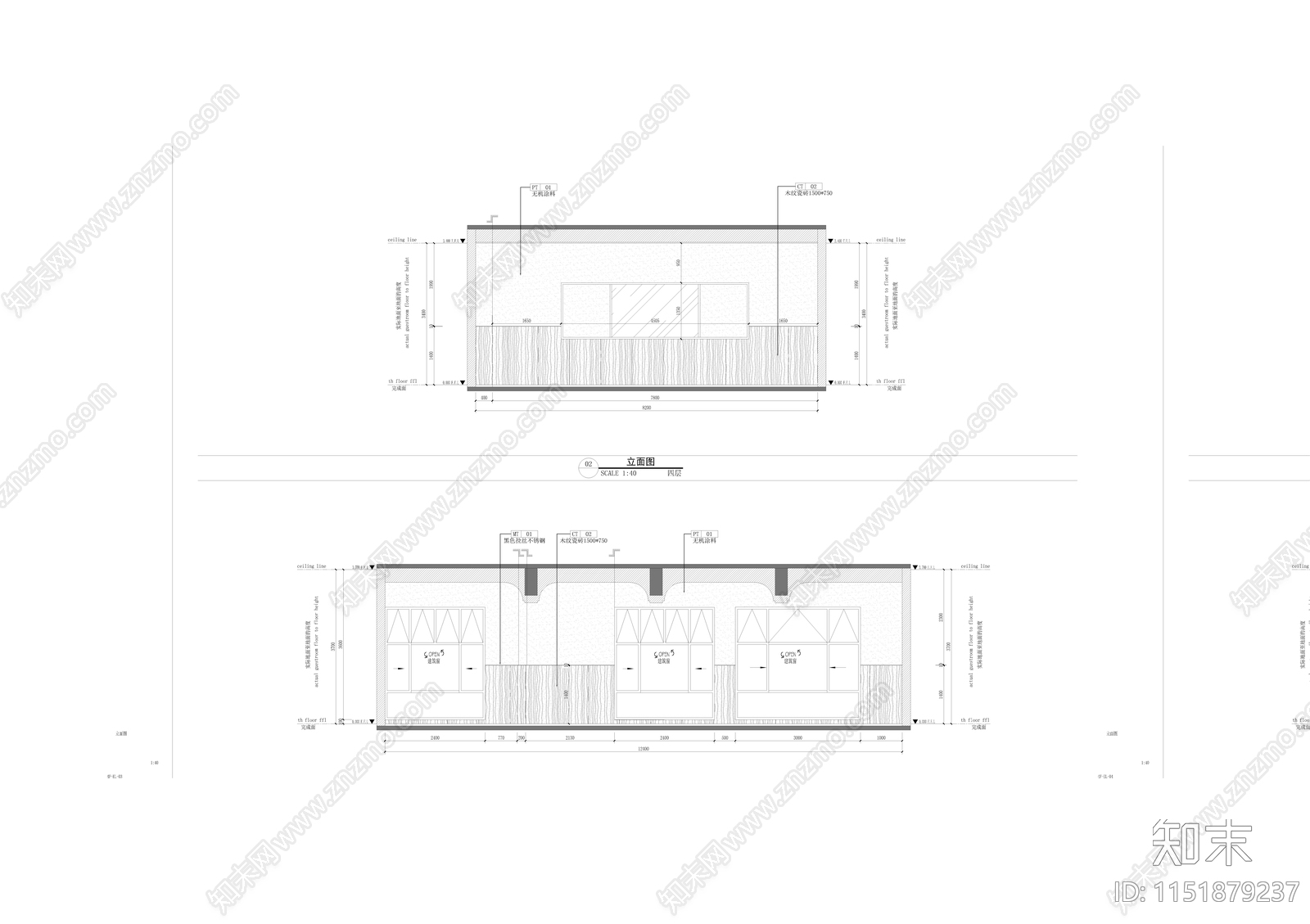 实训楼建筑cad施工图下载【ID:1151879237】