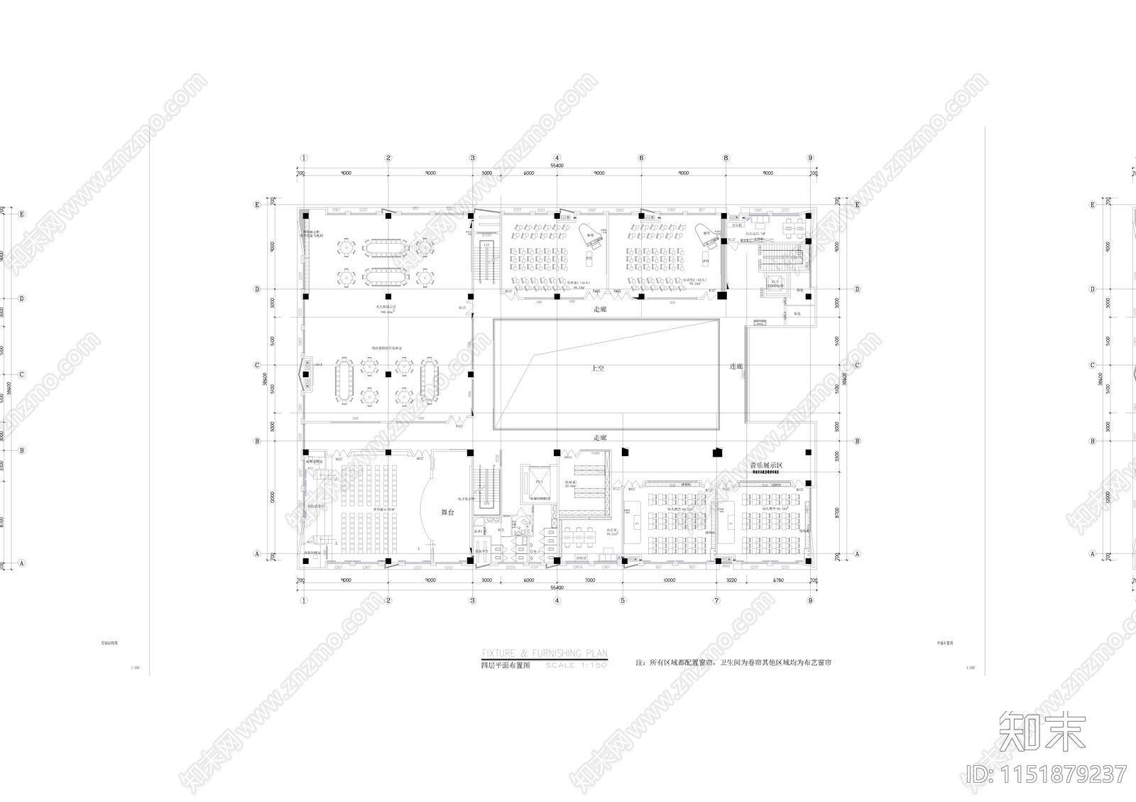 实训楼建筑cad施工图下载【ID:1151879237】