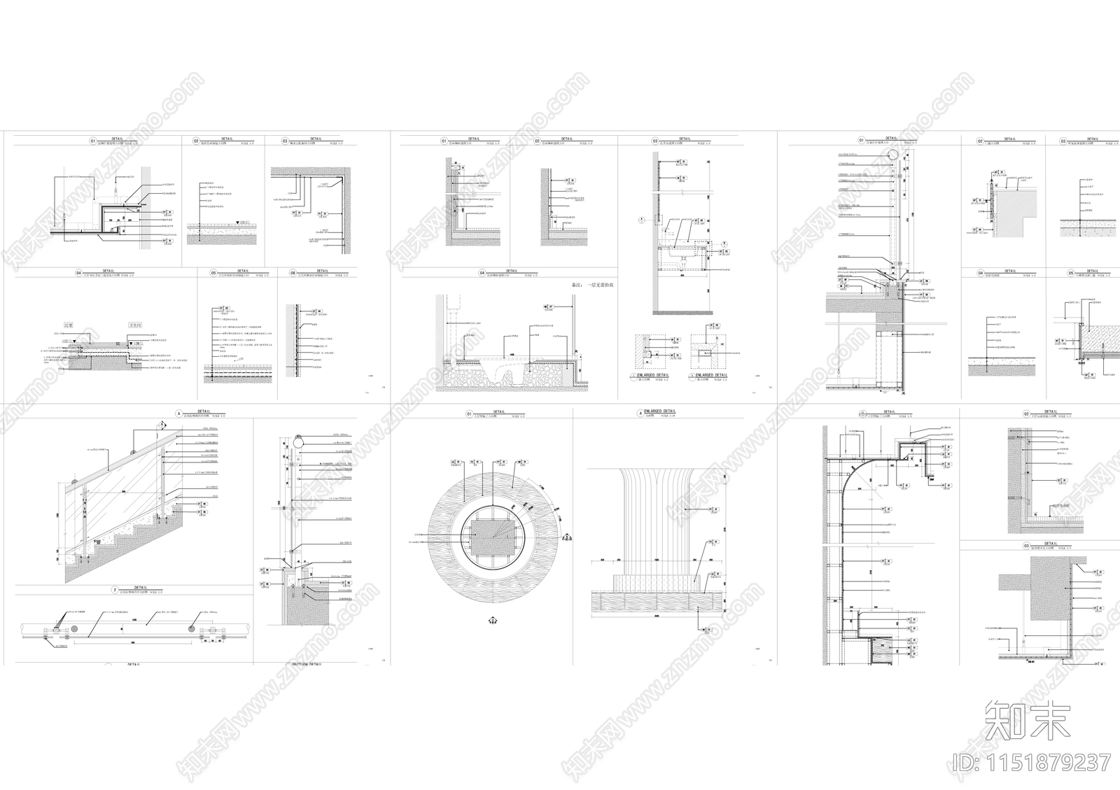 实训楼建筑cad施工图下载【ID:1151879237】