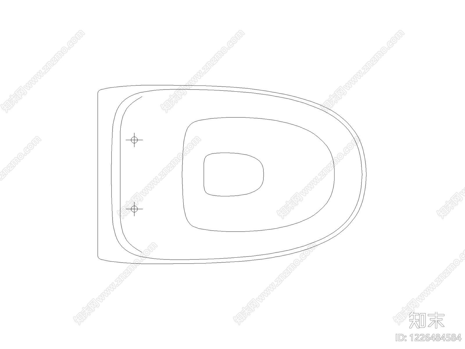 卫浴设施cad施工图下载【ID:1226484584】