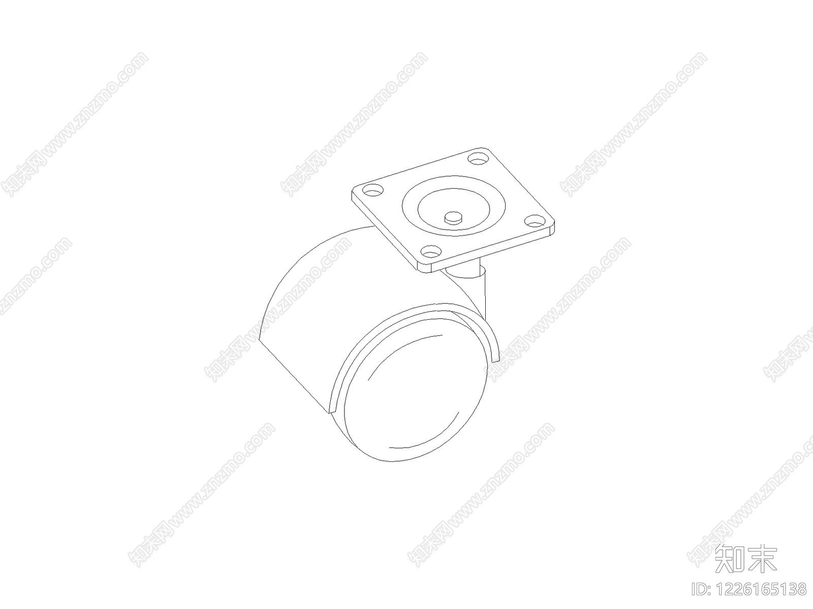五金管件cad施工图下载【ID:1226165138】