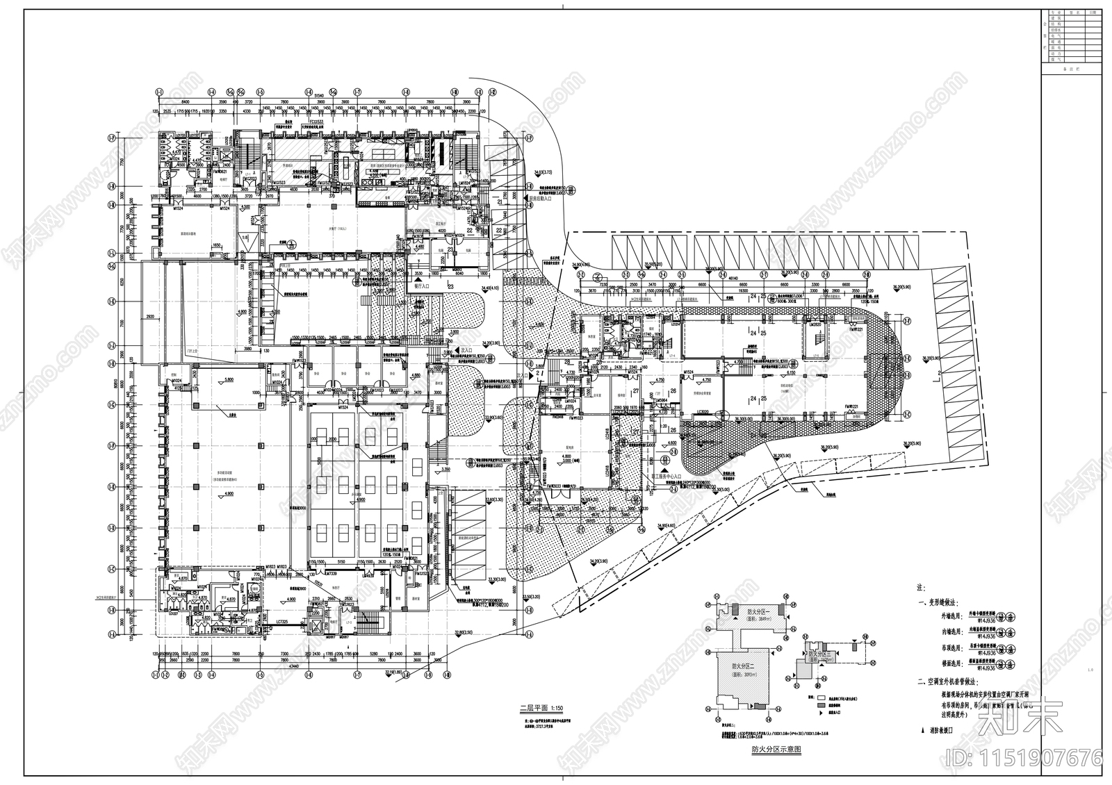 现代风格娱乐活动室建筑cad施工图下载【ID:1151907676】