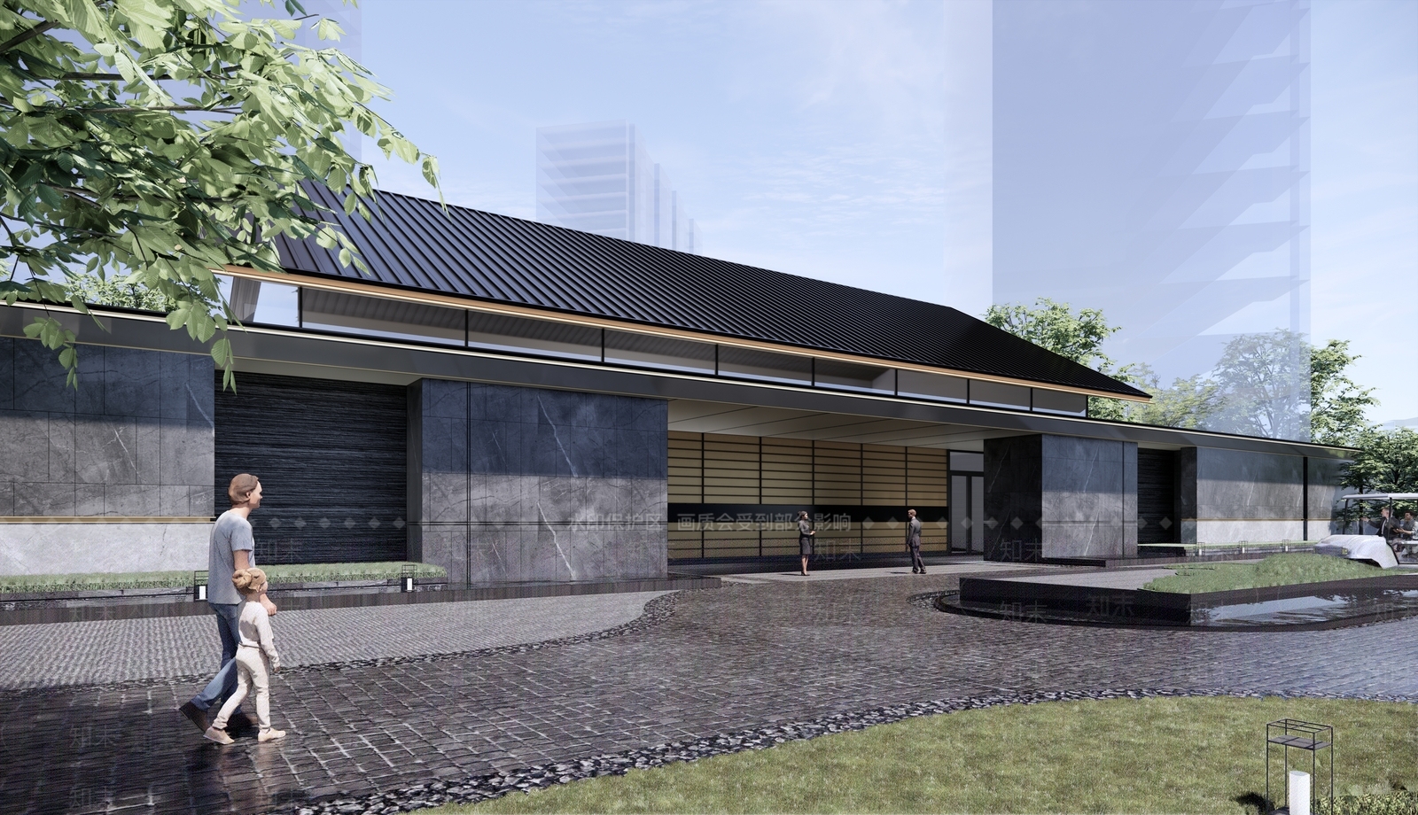 现代展馆SU模型下载【ID:1151924018】