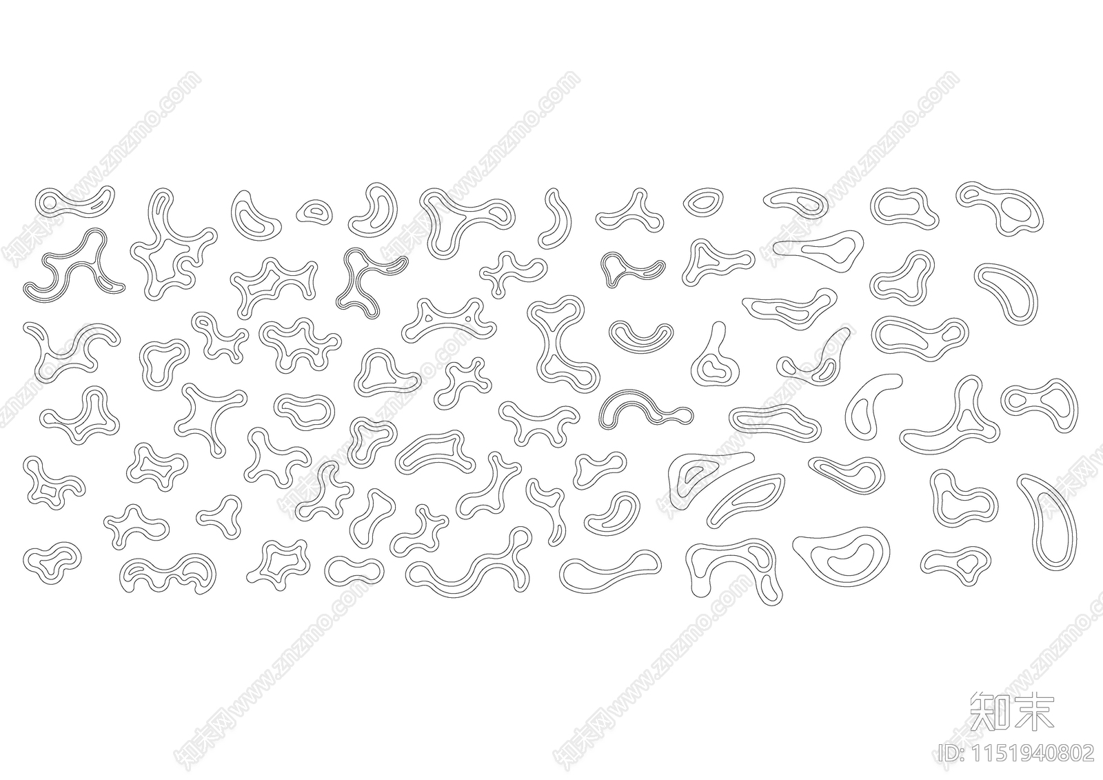 绿化地形图施工图下载【ID:1151940802】