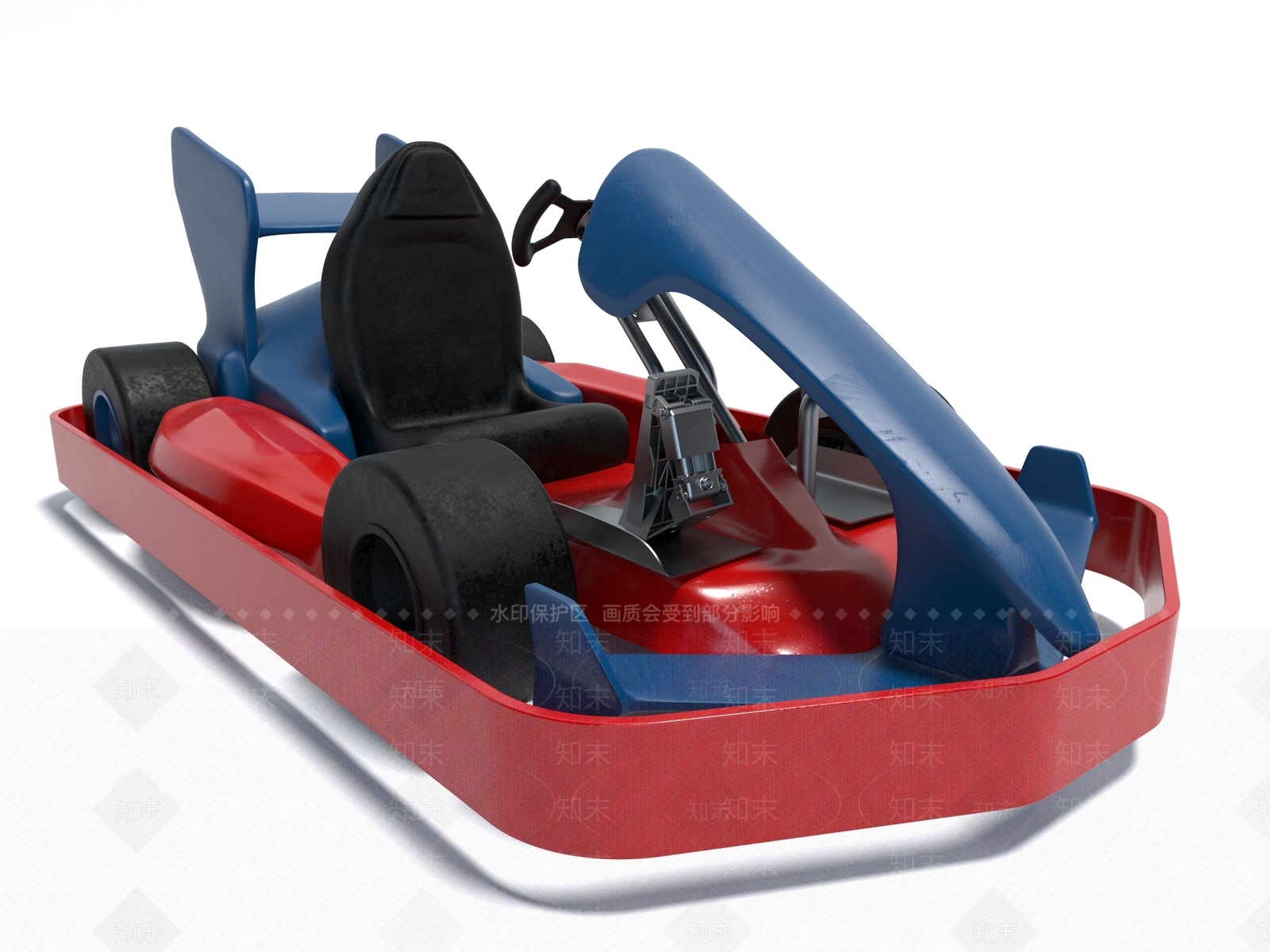 卡丁车3D模型下载【ID:1151942252】