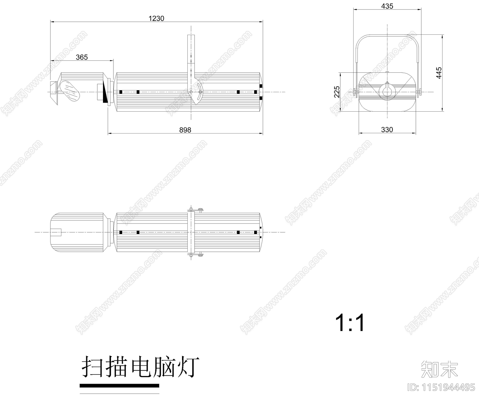 14款灯具图库cad施工图下载【ID:1151944495】