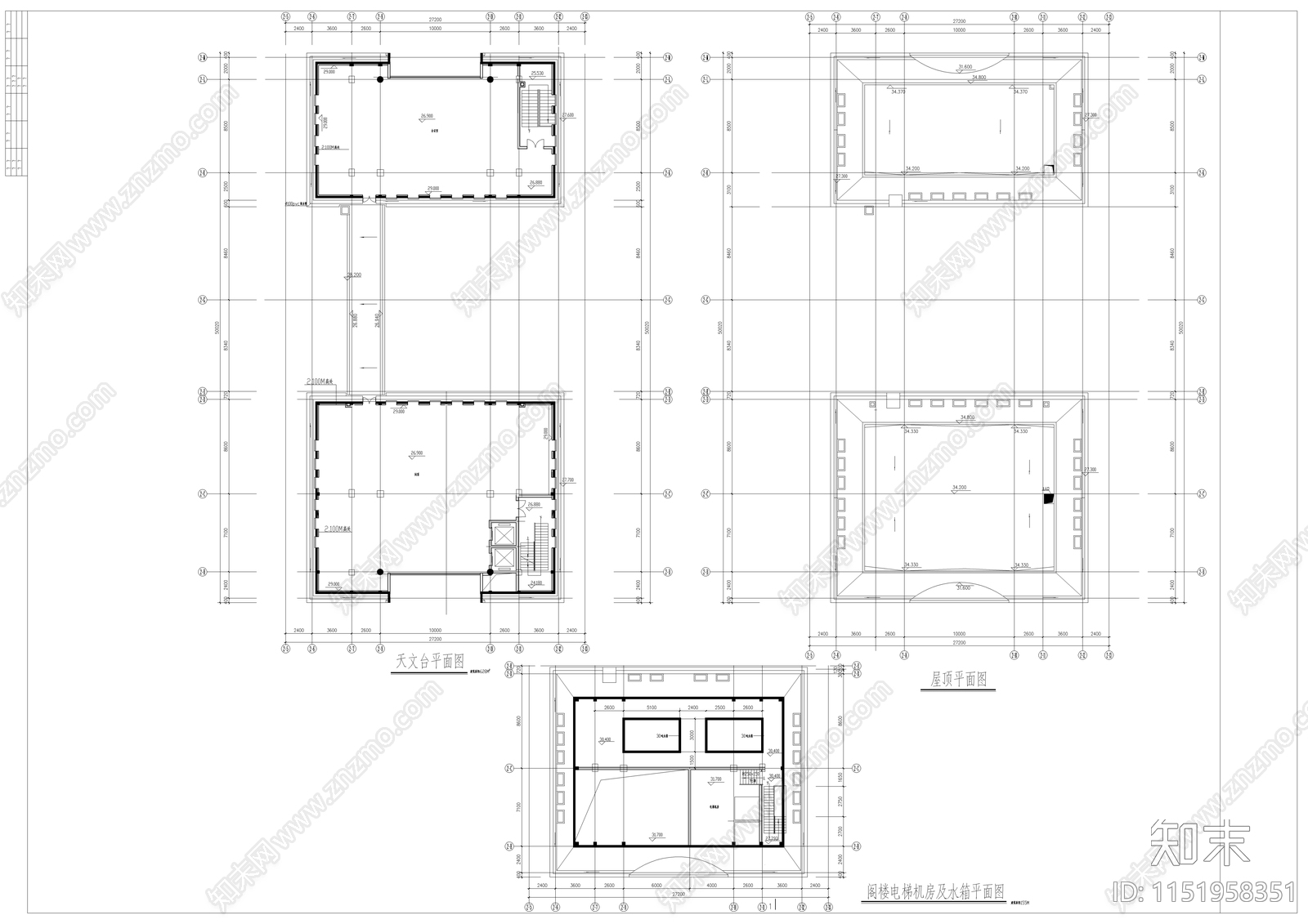 金山小学设计建筑cad施工图下载【ID:1151958351】