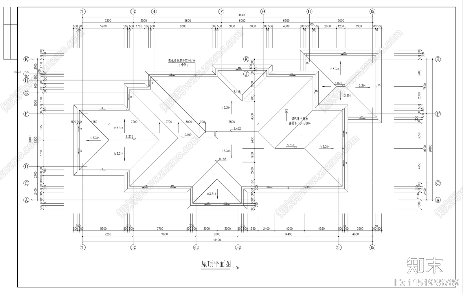 精品幼儿园建筑cad施工图下载【ID:1151958789】