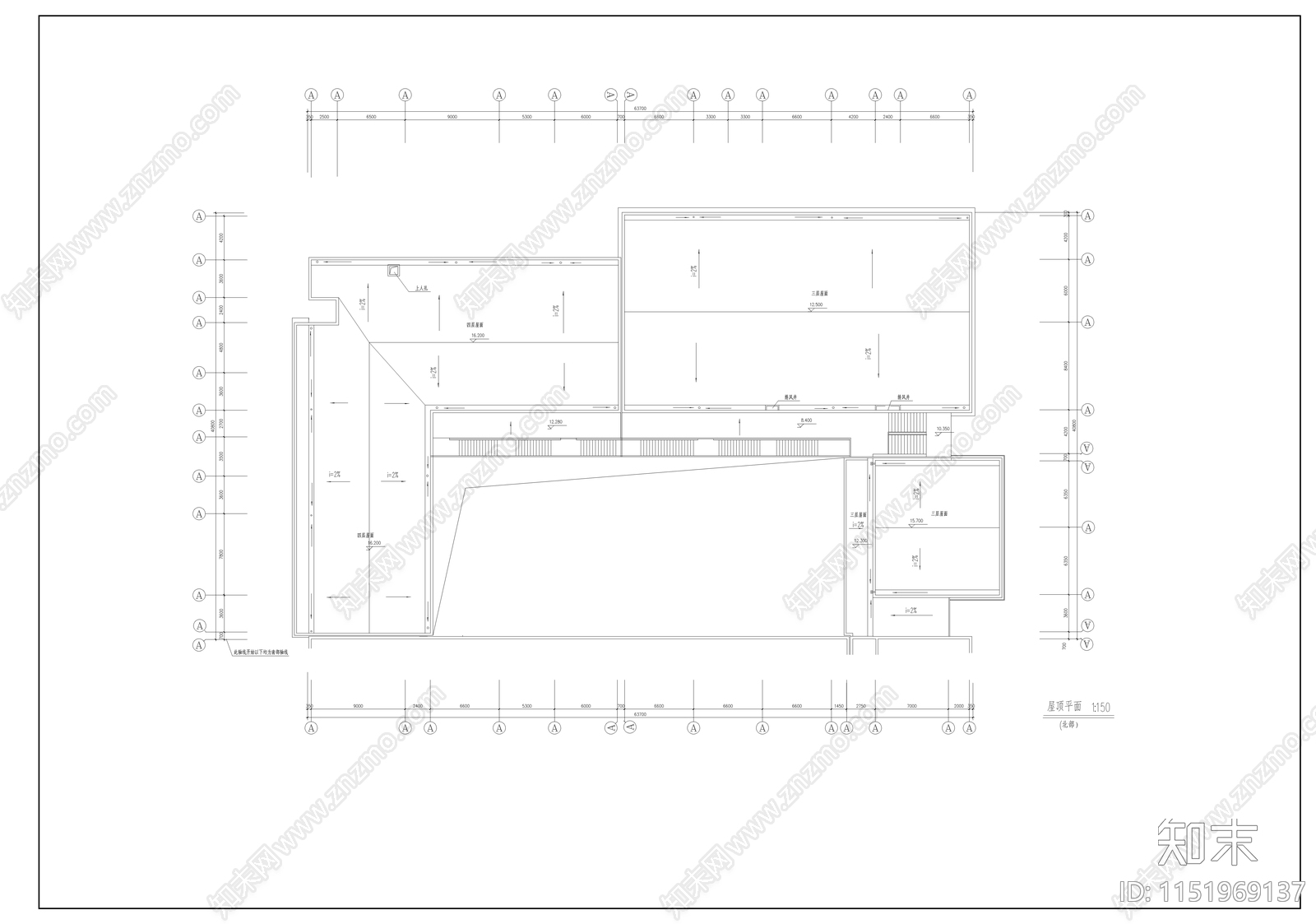 某小学教学楼建筑cad施工图下载【ID:1151969137】