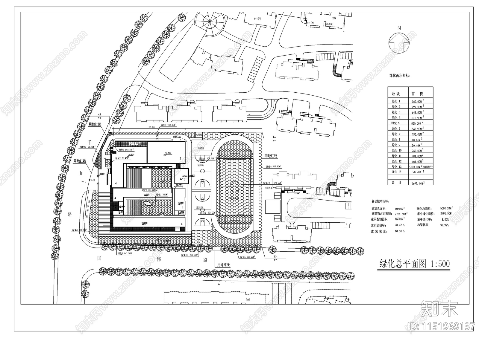 某小学教学楼建筑cad施工图下载【ID:1151969137】