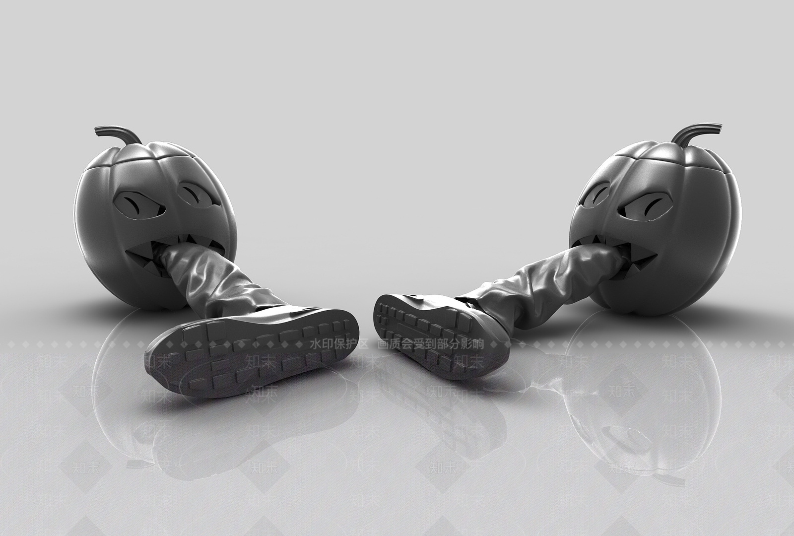 万圣节装饰3D模型下载【ID:1152012678】