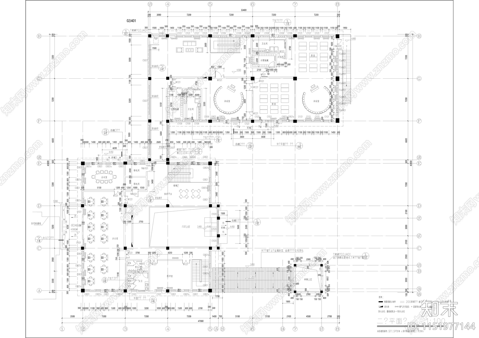 施工图cad施工图下载【ID:1151977144】