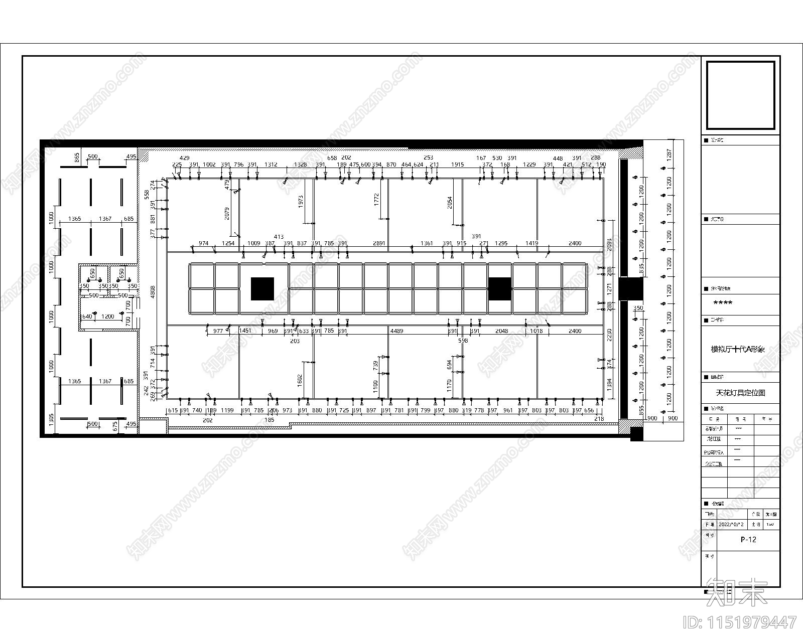商业鞋服空间深化施工图cad施工图下载【ID:1151979447】