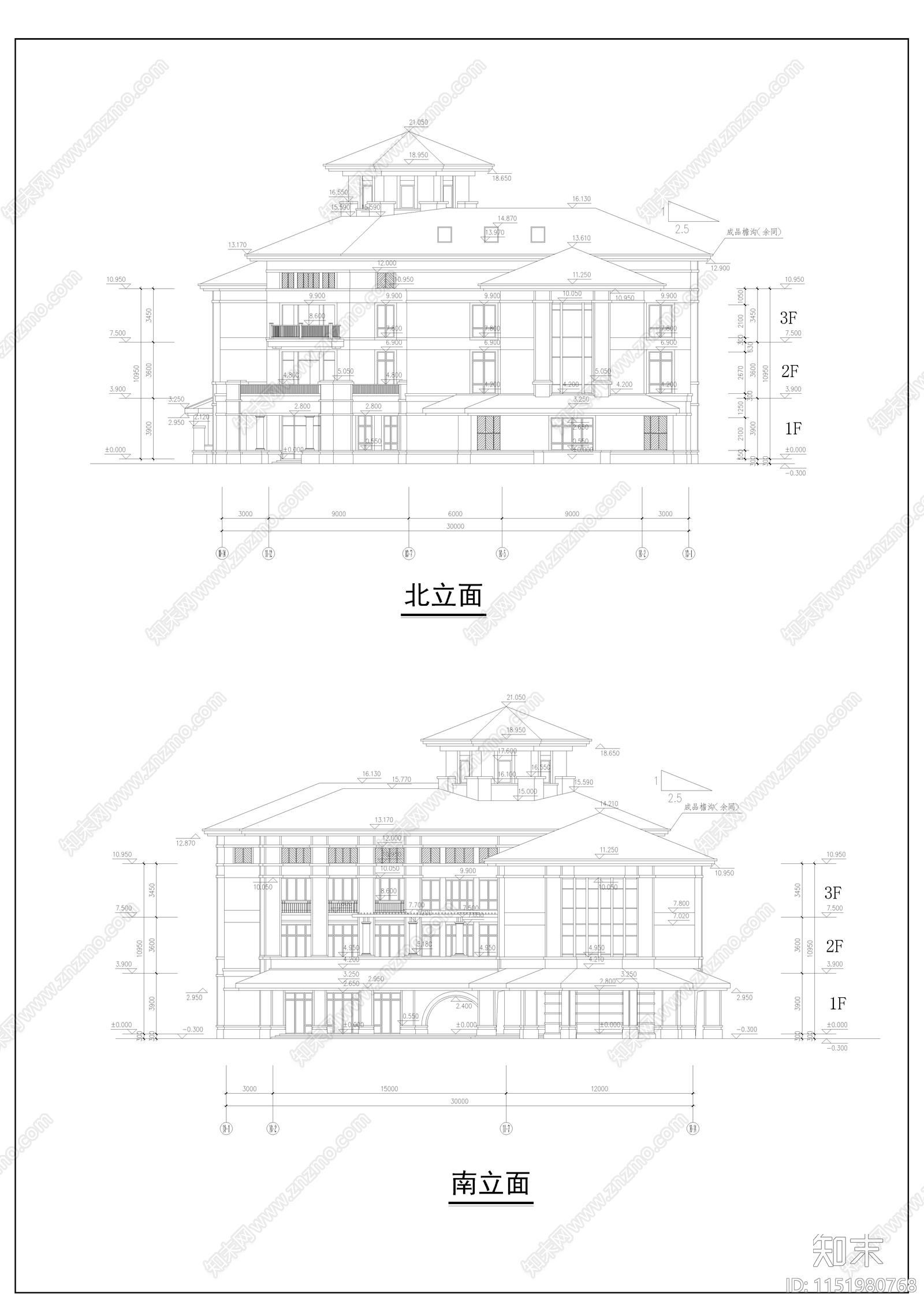 绿城幼儿园施工图cad施工图下载【ID:1151980768】