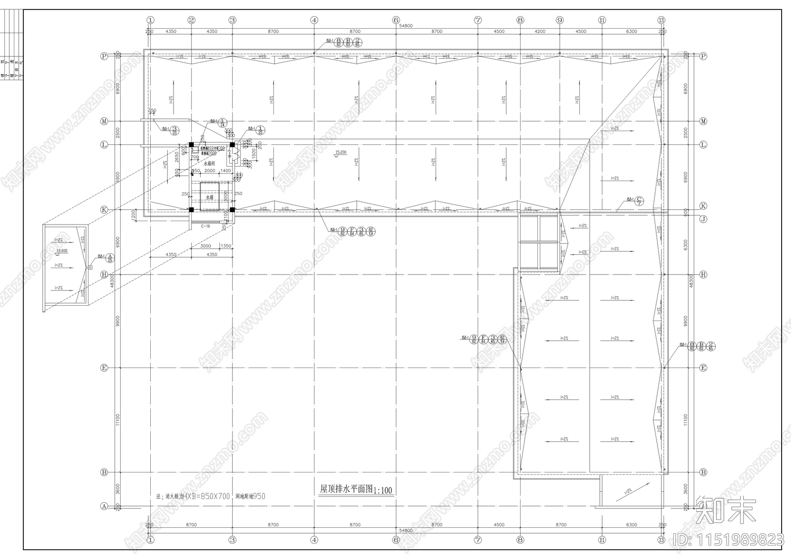 某小学校教学楼建筑施工图cad施工图下载【ID:1151989823】