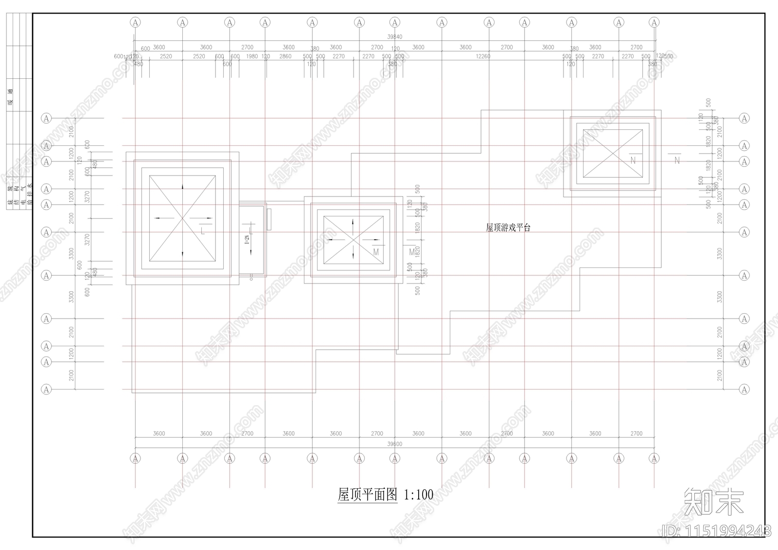 某农村幼儿园建筑施工图cad施工图下载【ID:1151994243】