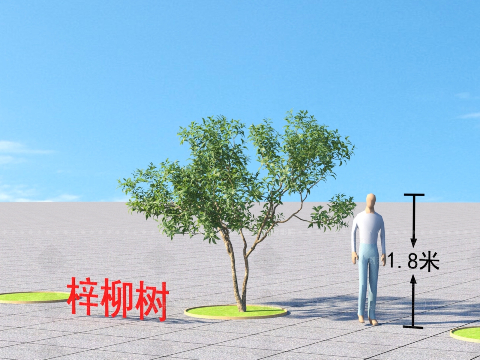 梓柳树3D模型下载【ID:1152003415】