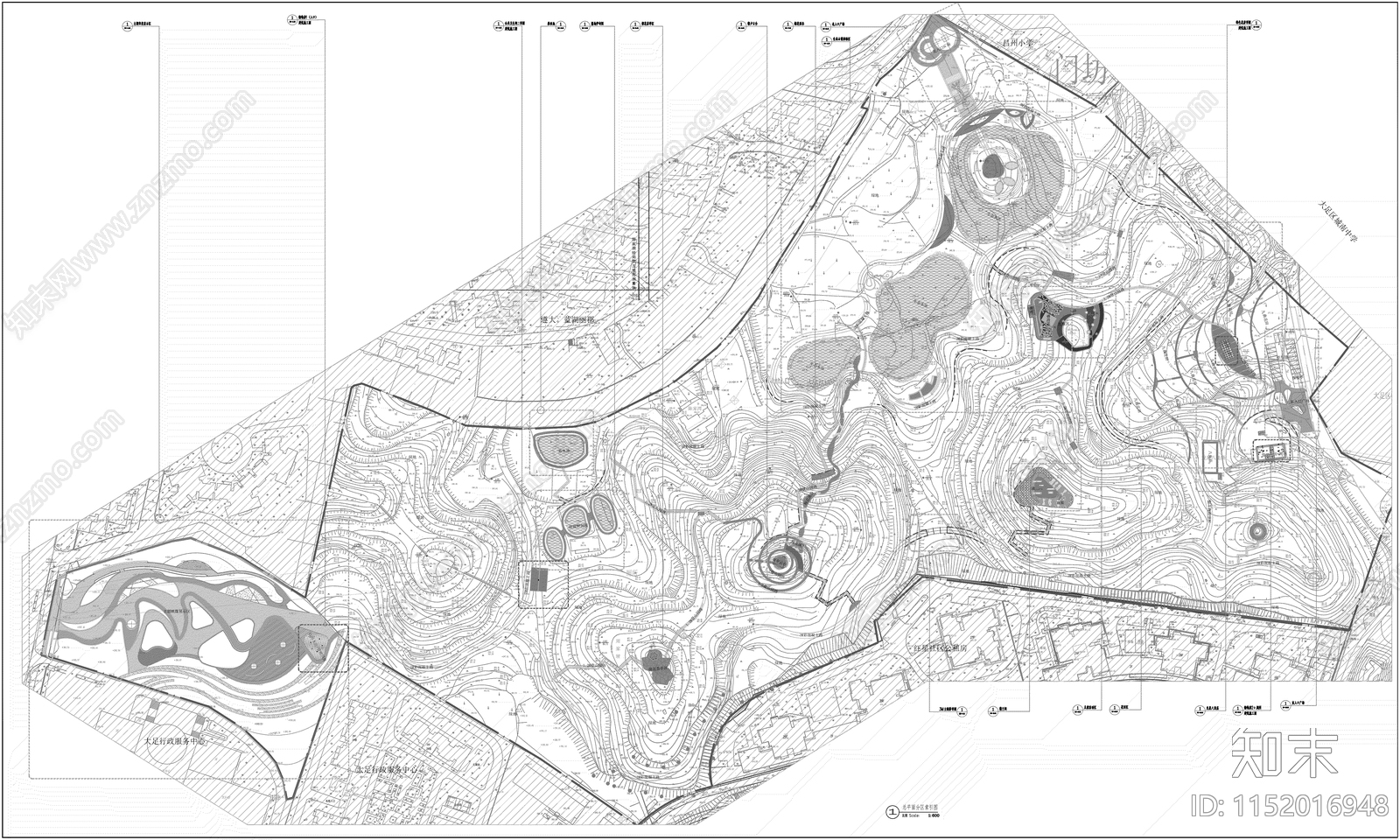 森林生态公园景观施工图下载【ID:1152016948】
