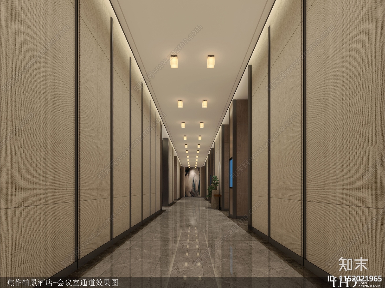 河南焦作铂锦酒店cad施工图下载【ID:1152021965】