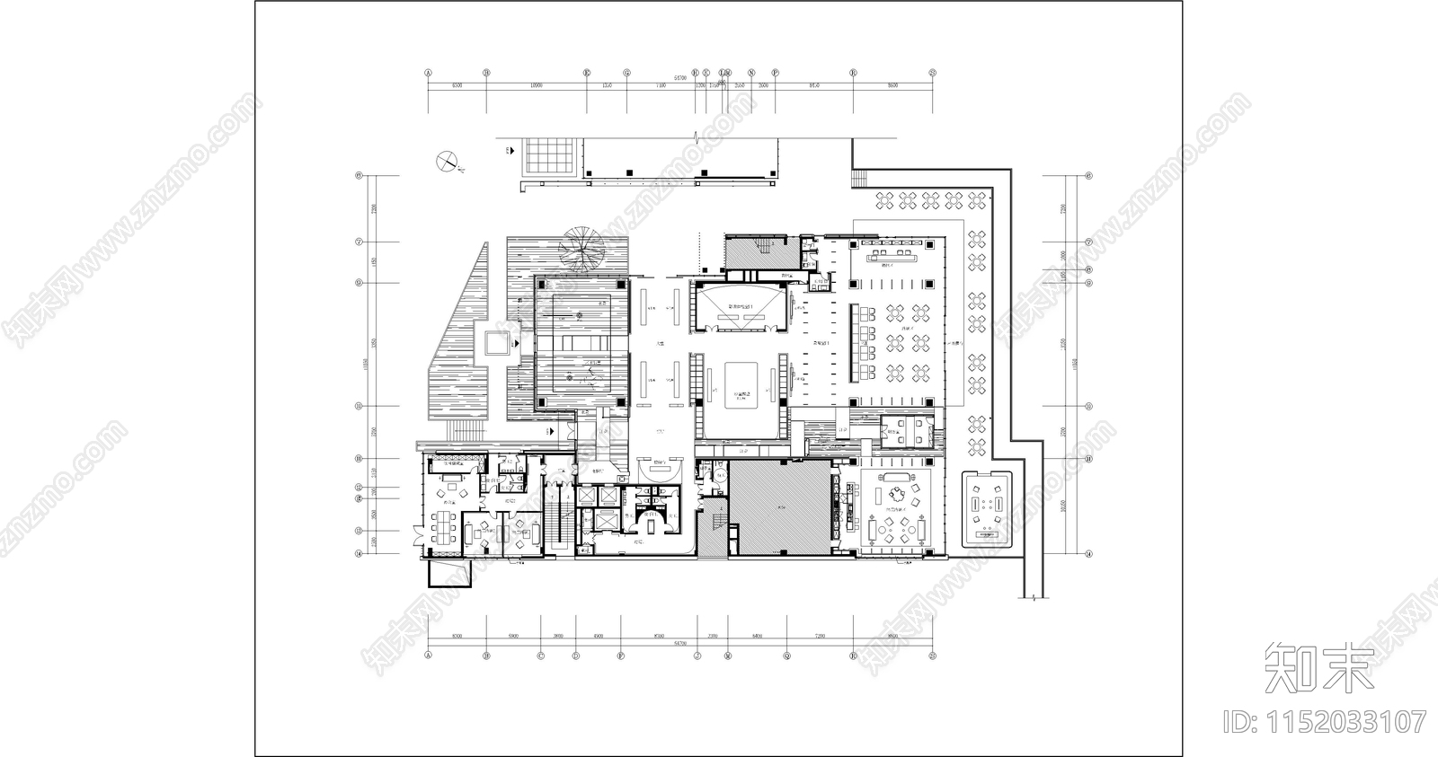 广州珠光云山壹号会所丨2518㎡丨施工图施工图下载【ID:1152033107】