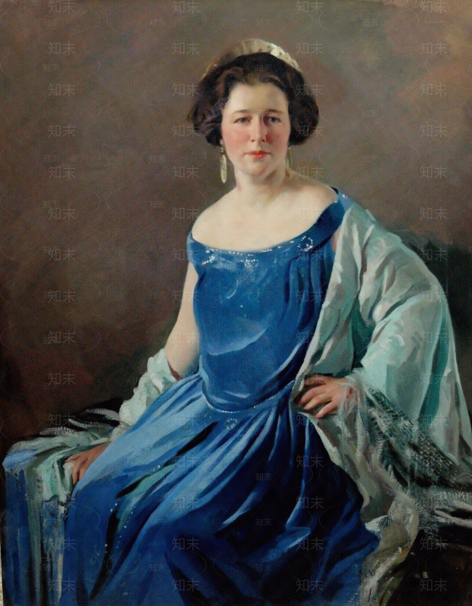 欧式贵妇人物挂画装饰画贴图下载【ID:1152045483】