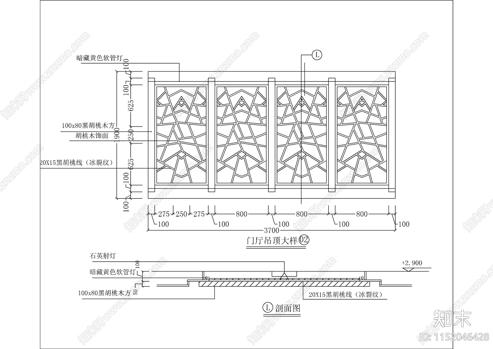 完整一套KTV装修CAcad施工图下载【ID:1152046428】