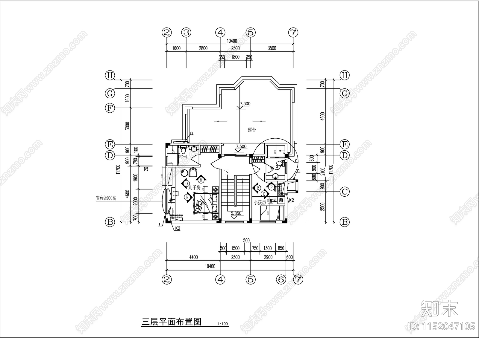 完整一套别墅装修图cad施工图下载【ID:1152047105】