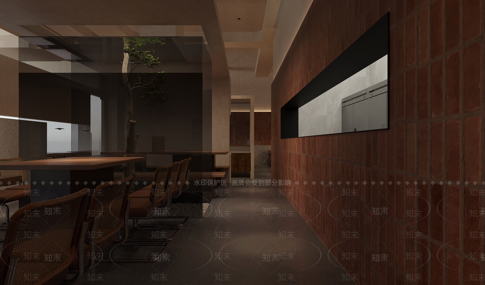 侘寂中餐馆3D模型下载【ID:1152051450】