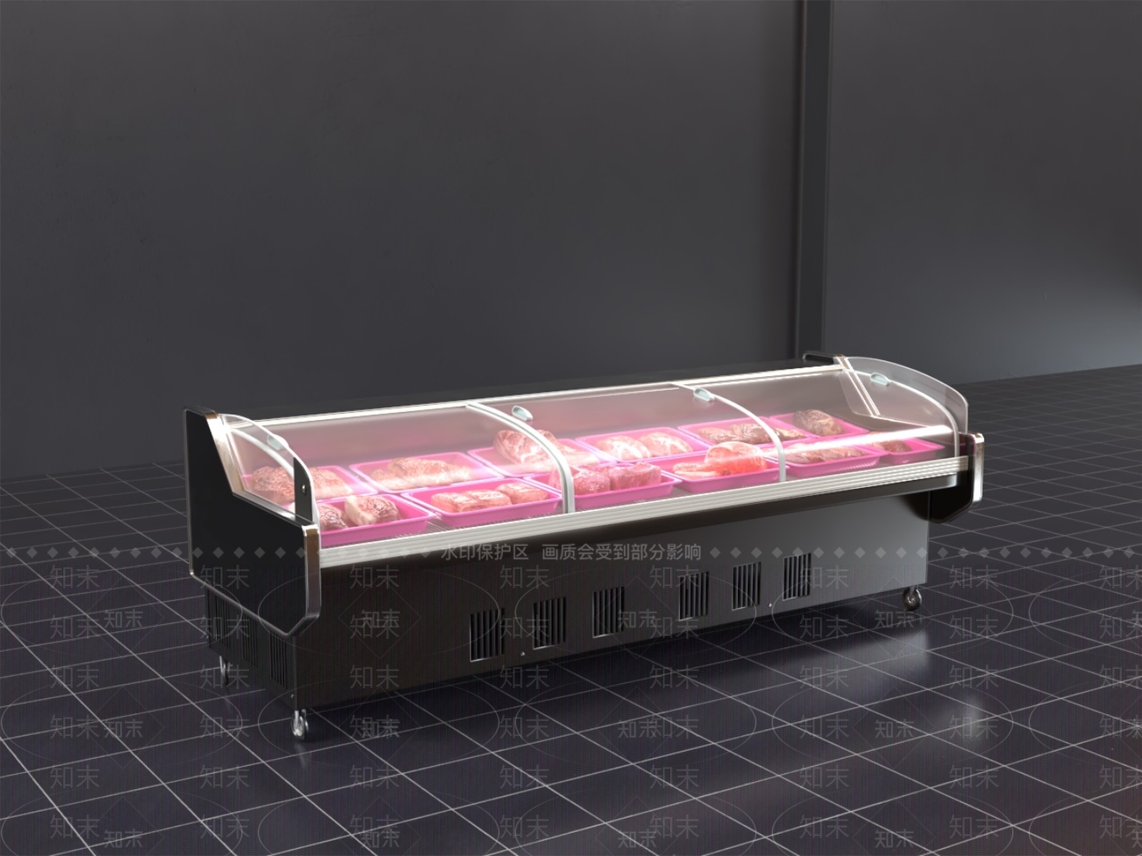 冰柜3D模型下载【ID:1152074806】