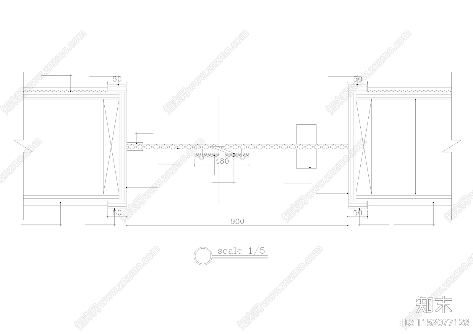卷帘门施工图下载【ID:1152077128】