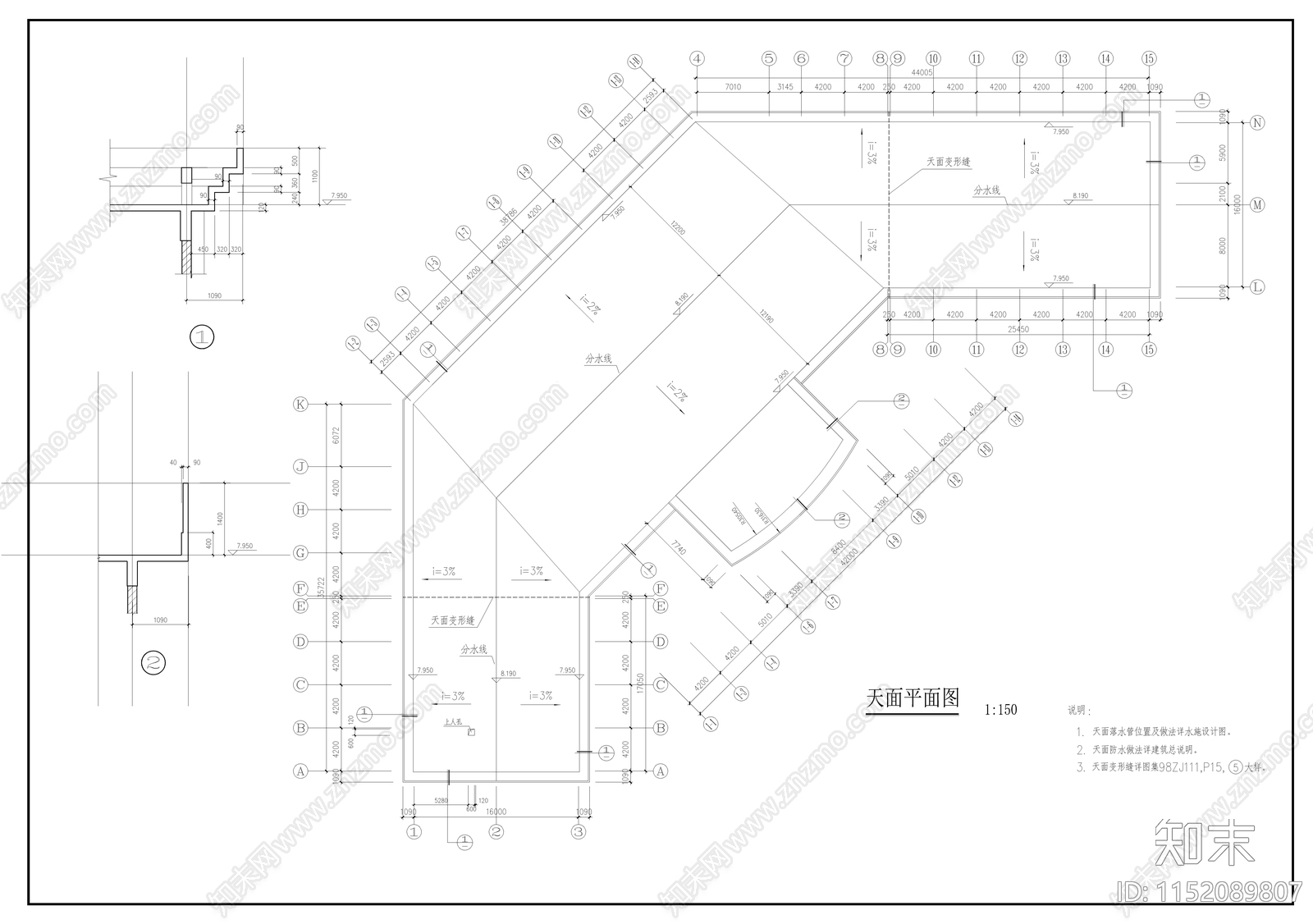 娱乐城建筑cad施工图下载【ID:1152089807】