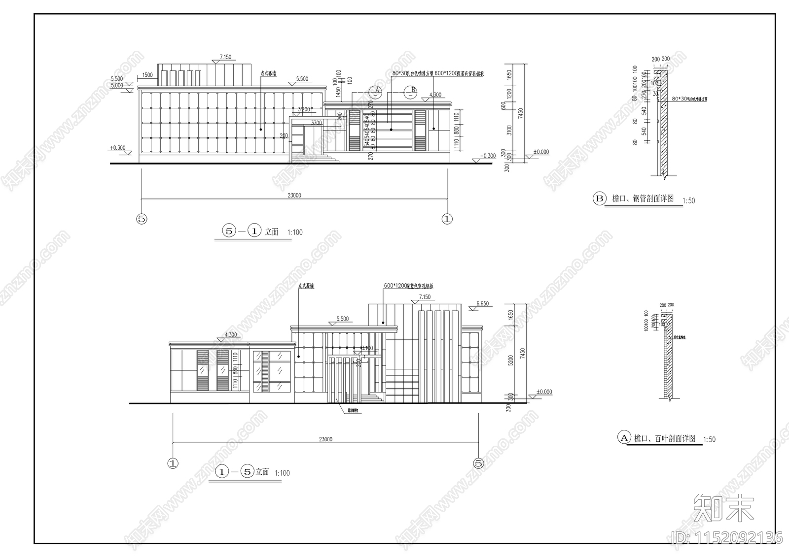 网球休息室建筑cad施工图下载【ID:1152092136】