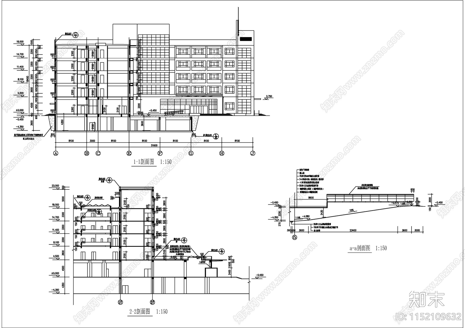 某疗养院全套建筑施工图下载【ID:1152109632】