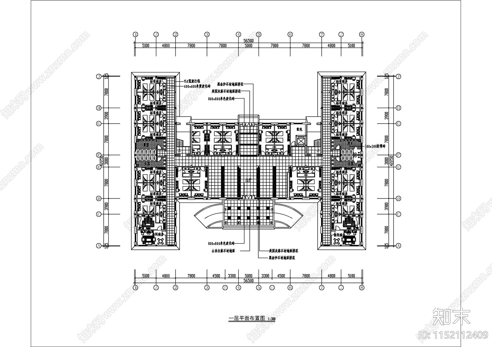 成套某工星级酒店图cad施工图下载【ID:1152112409】