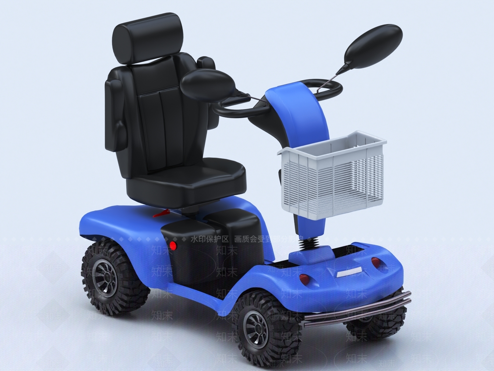 电动车3D模型下载【ID:1152113657】