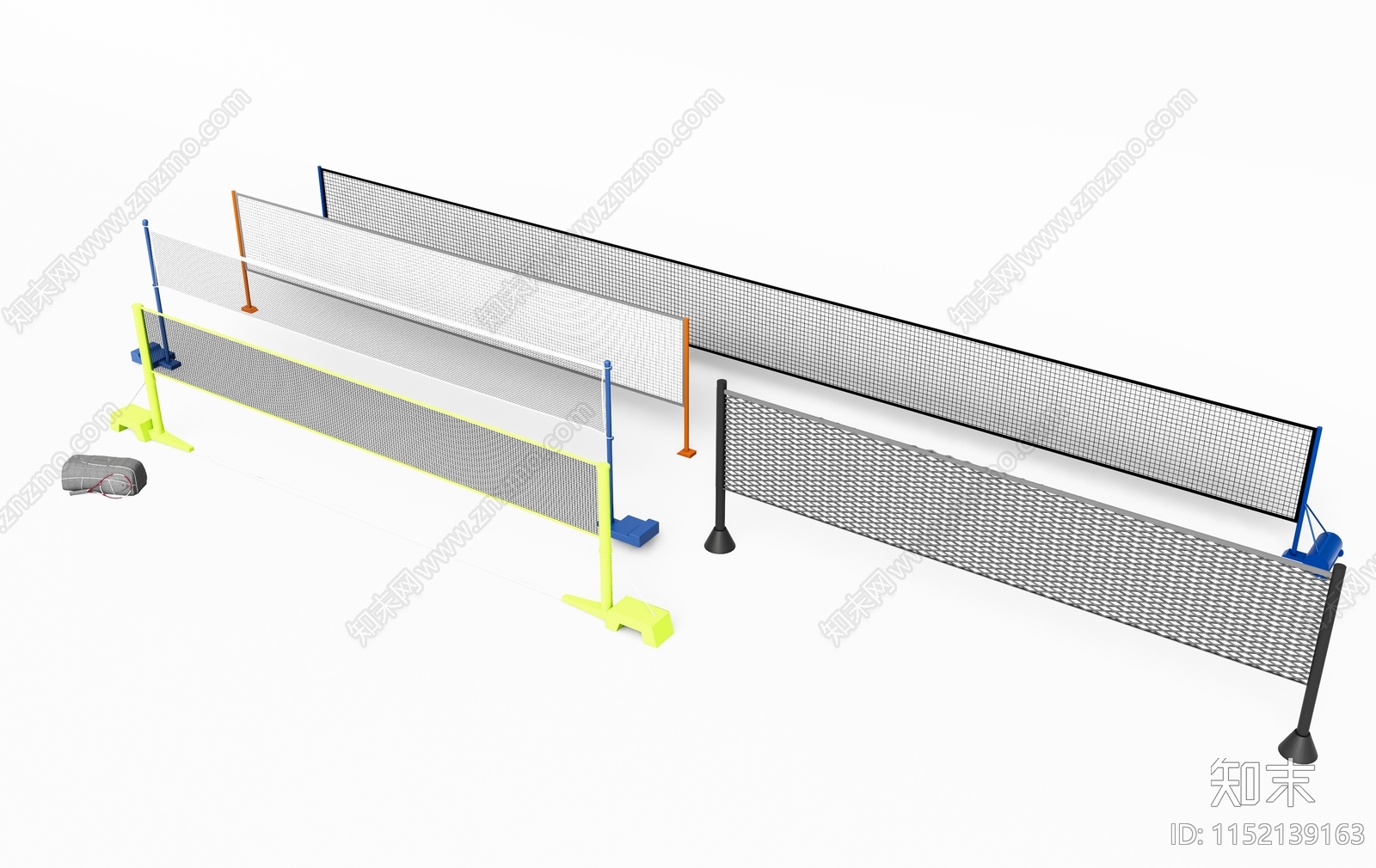 羽毛球网3D模型下载【ID:1152139163】