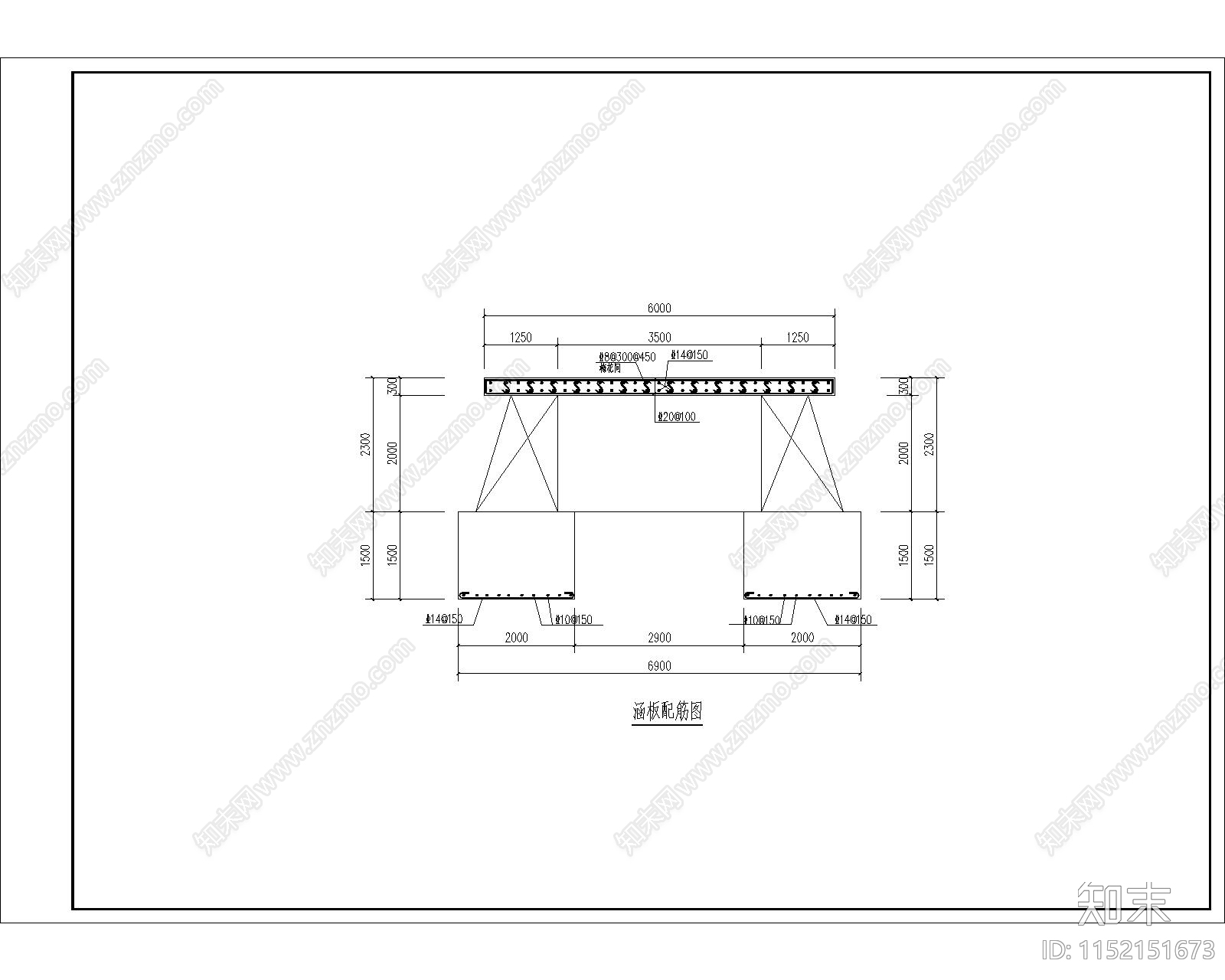 便桥详图cad施工图下载【ID:1152151673】