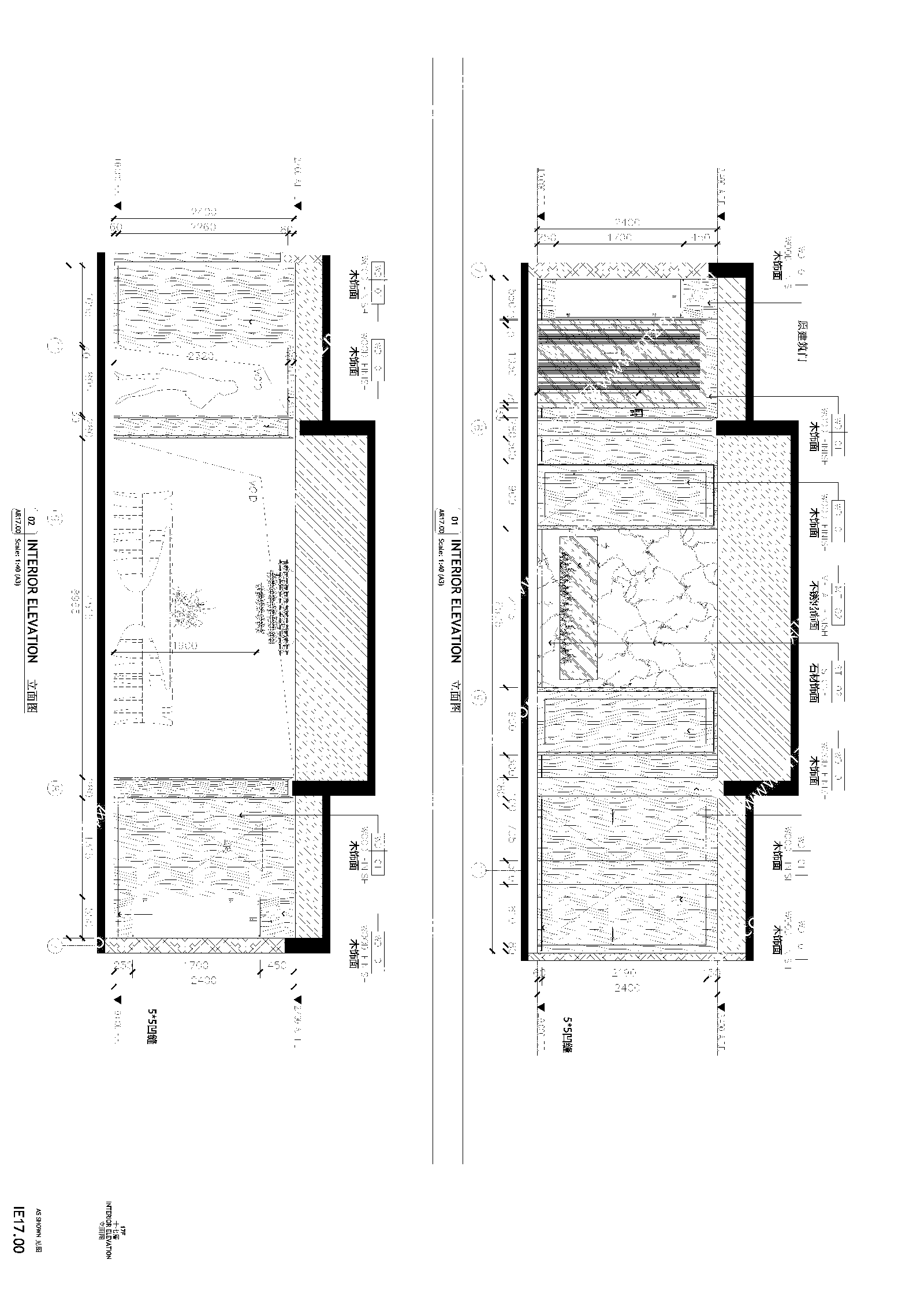 私人会所cad施工图下载【ID:1152170709】