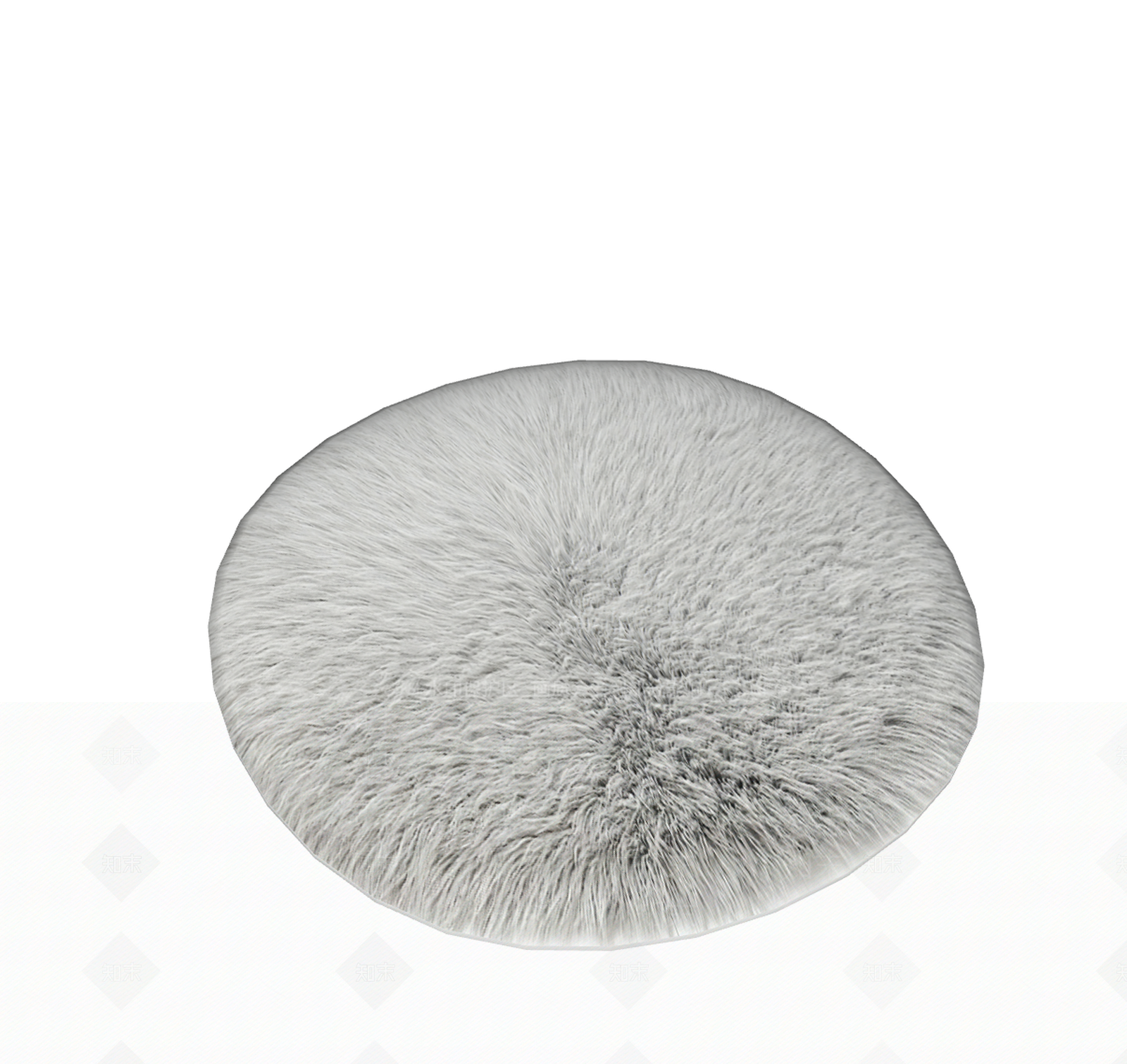 现代毛发地毯SU模型下载【ID:1152173237】