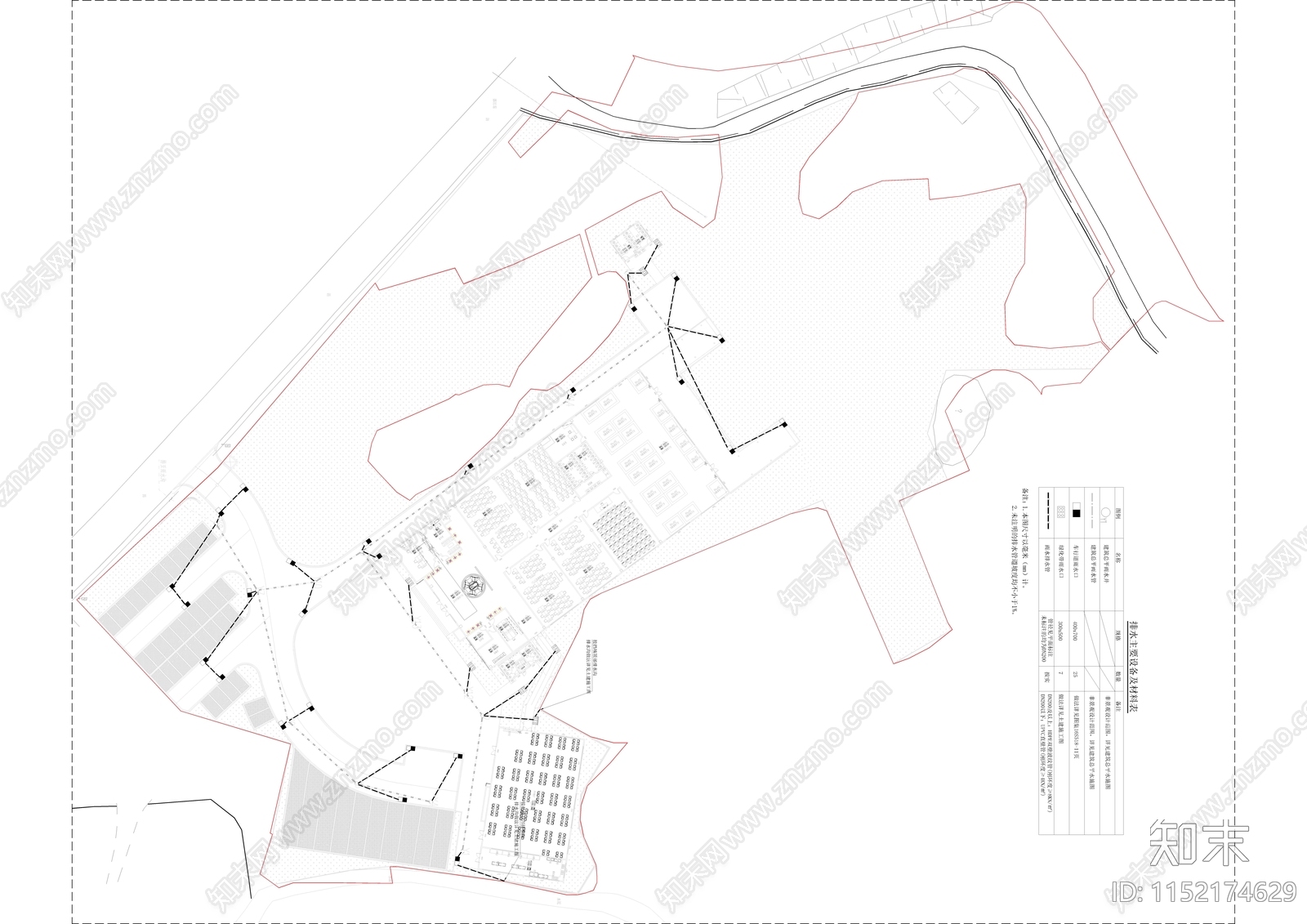 研学及展销基地景观工程设计cad施工图下载【ID:1152174629】