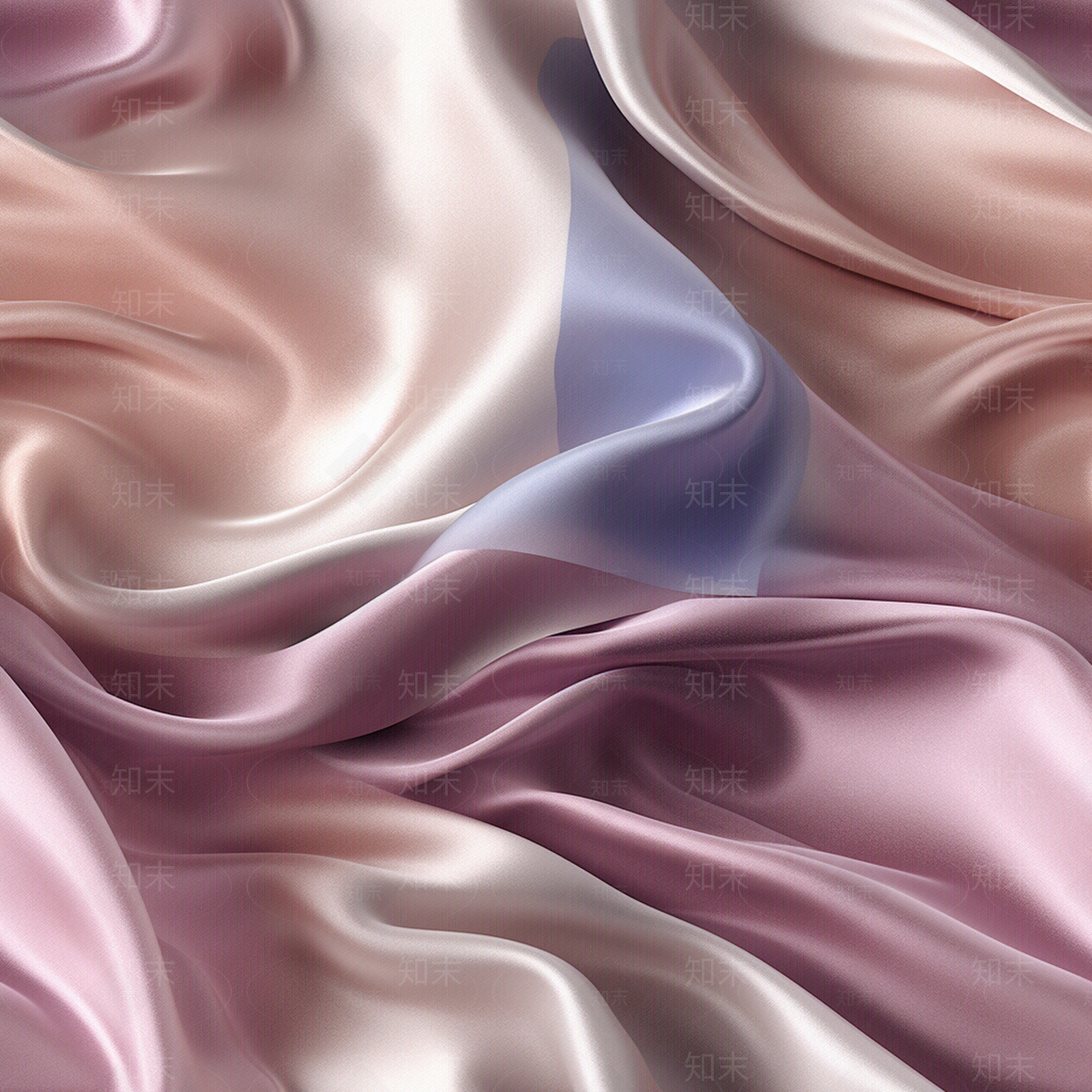 无缝暖粉色丝绸纹理贴图下载【ID:1152180284】