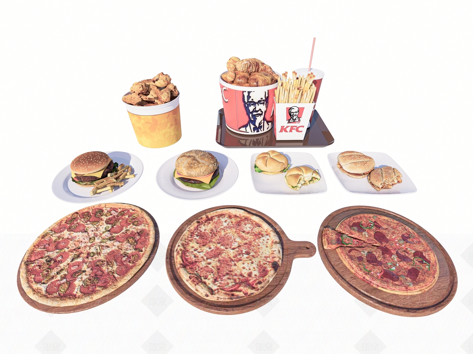 食物饮料SU模型下载【ID:1152185045】