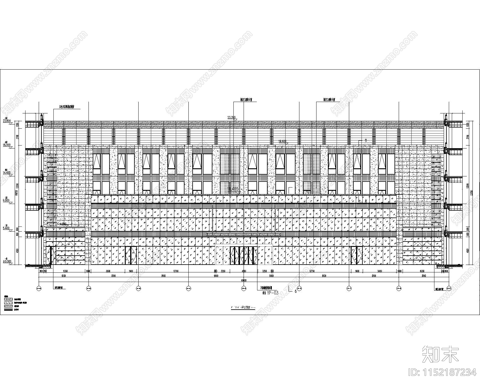 吕梁市医院cad施工图下载【ID:1152187234】