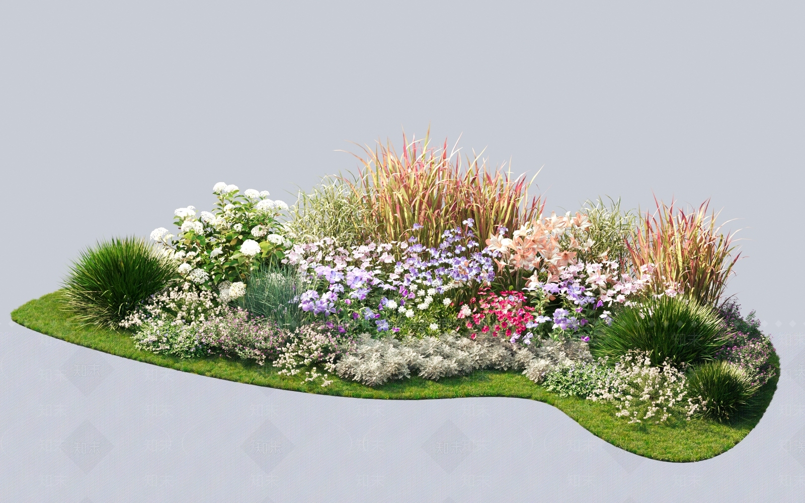 花草灌木3D模型下载【ID:1152192024】