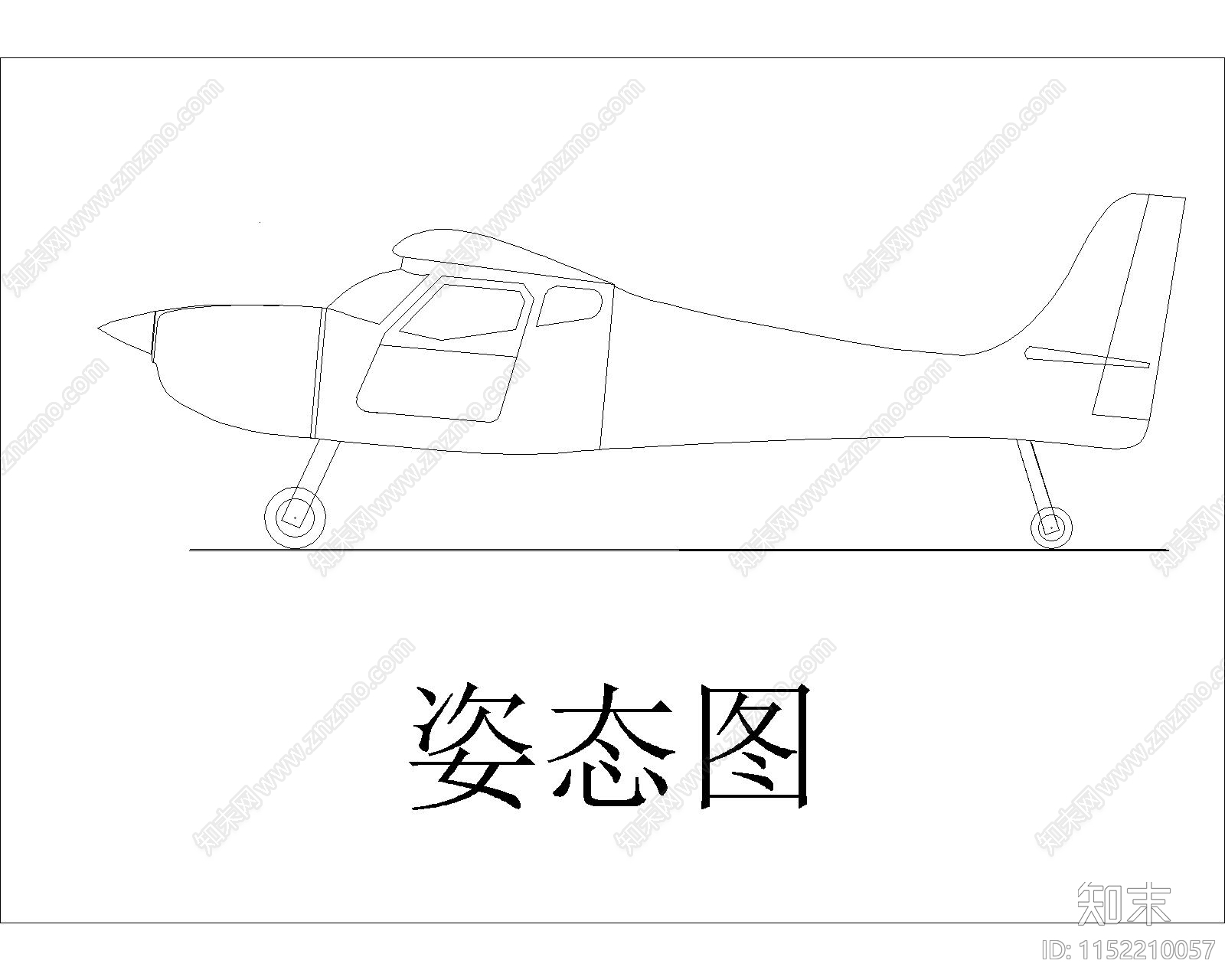 交通工具图库cad施工图下载【ID:1152210057】