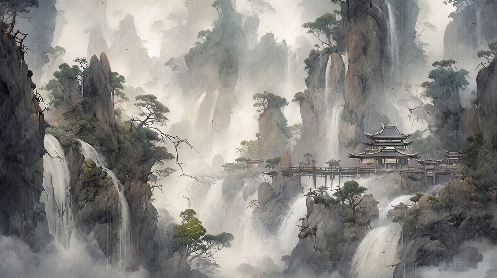 壁画高清贴图材质